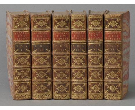 Brookes (Richard). A New Accurate System of Natural History, 6 vols., 1st ed., 1763, 146 engraved plates, volume IV title wit