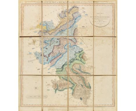 Buckinghamshire. Cary (John), A New Map of Buckinghamshire. Divided into Hundreds, Exhibiting its Roads, Rivers, Parks &c. [w