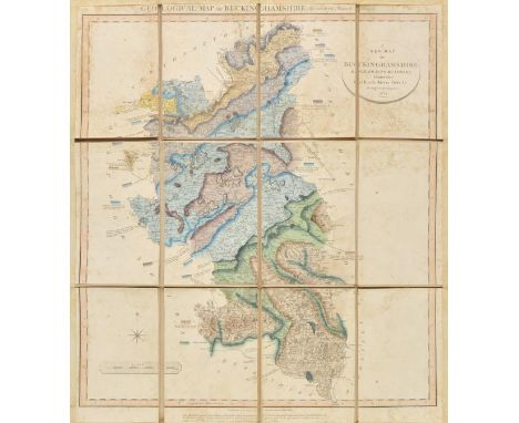 Buckinghamshire. Cary (John), A New Map of Buckinghamshire. Divided into Hundreds, Exhibiting its Roads, Rivers, Parks &c. [w