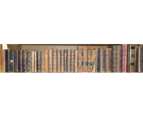 Bindings. Poems of William Cowper, 2 vols., Stereotype Edition, 1808,  engraved portrait frontispiece to volume I, some spott