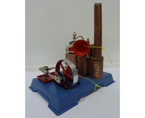 A Wilesco steam engine