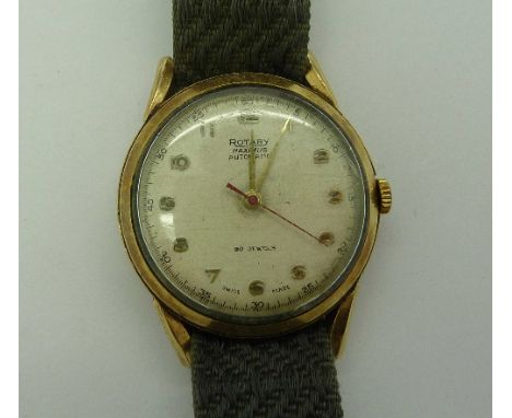 A gentleman's 9ct gold cased Rotary Maximus automatic wristwatch