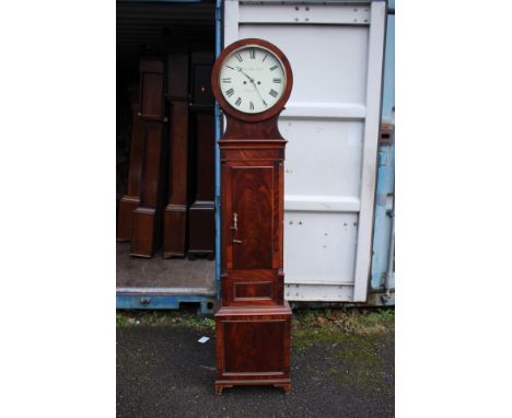 A 19th Century mahogany cased longcase clock, the dial inscribed 'John Blaylock, Carlisle', the dial with a circular casing a