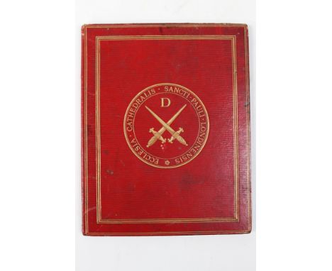 Boer War interest: 'St. Paul's Cathedral Form of Prayer to be used in Thanksgiving to Almighty God for the Restoration of Pea