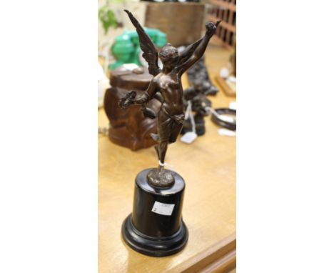 Victory, A nineteenth Century Grand Tour bronze statue (after Giambologna)