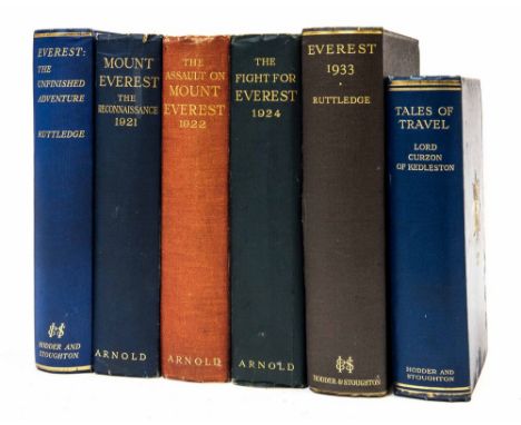 Travel/Exploration/Everest collection, comprising: 'Mount Everest, The Reconnaissance 1921', C. K. Howard-Bury, first edition