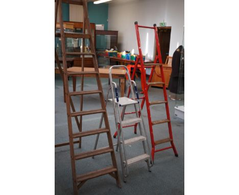3 Pairs of step ladders