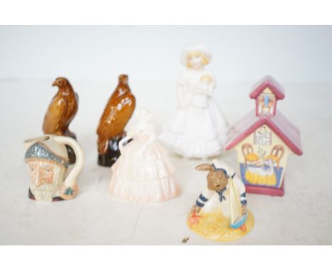 Royal Worcester, Coalport, Royal Doulton & Beswick figures 