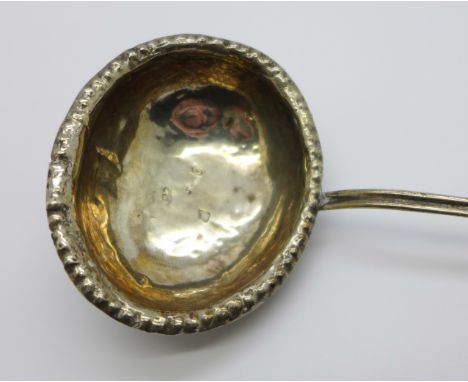 A George III silver toddy ladle, London 1816