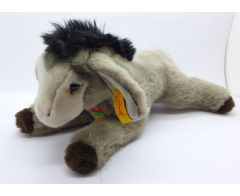 A Steiff donkey