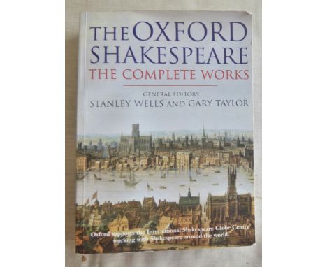 The Oxford Shakespeare - The complete works, General editor Stanley Wells and Gary Taylor - compact edition.