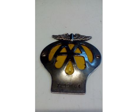 Vintage AA Badge
