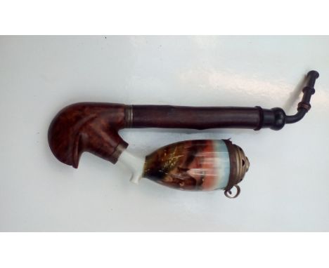 Austrian Pipe with Ceramic Bowl