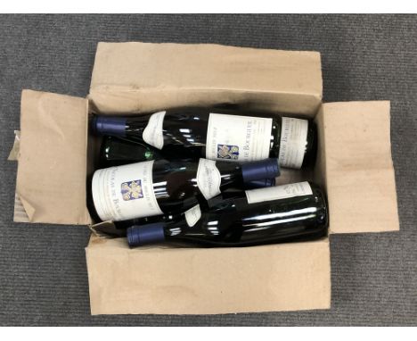 Five bottles of 1989 St. Nicolas De Bourgueil red wine, together with a bottle of 1992 Cockatoo Ridge Cabernet Sauvignon Merl