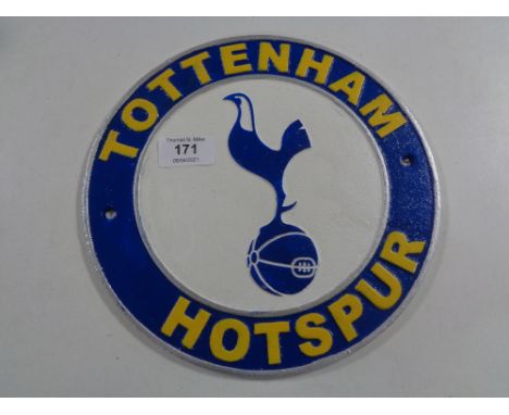 A cast iron plaque - Tottenham Hotspur 