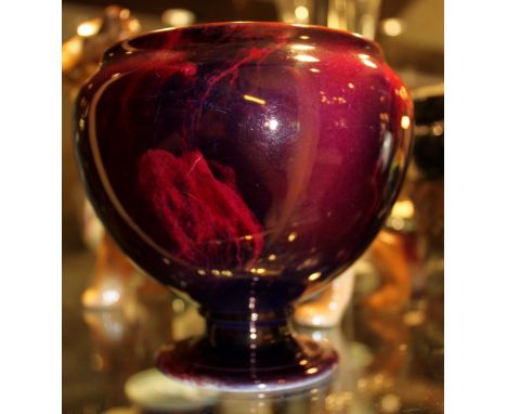 Wilkinson flambe bowl vase