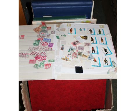 Fourteen albums of stamps and first day covers