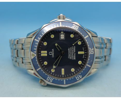 An Omega Seamaster Professional Chronometer wristwatch, with box