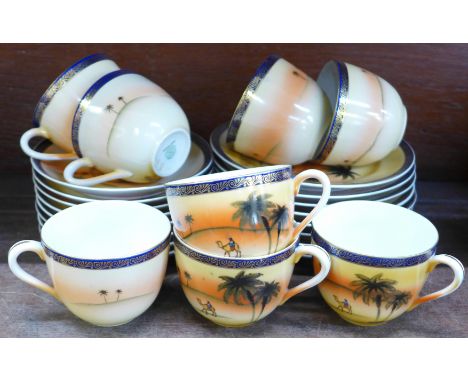 A Japanese tea service, twenty-four pieces