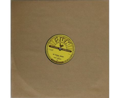 SUN 247 - SONNY BURGESS - RED HEADED WOMAN/WE WANNA BOOGIE - Havin' a boogie with Sonny on SUN 247, this the original US 10" 