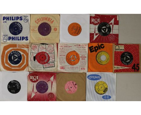 UK R&R RARITIES - Jiving with this ace selection of 13 x 45s. Artists/titles are Vern Brandon - Let Me Be The One (45-F 11472