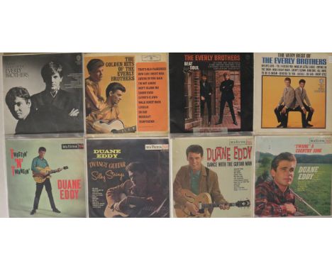 DUANE EDDY/EVERLY BROTHERS - More Rock 'N' Roll legends here with these 36 x LPs. Titles from that twangin' guitar man includ