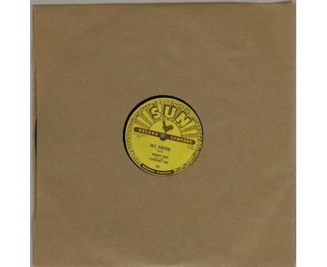 SUN 221 - JOHNNY CASH - HEY, PORTER!/CRY! CRY! CRY! - Johnny Cash and the Tennessee Two on Sun 221 - an original US 10" 78RPM