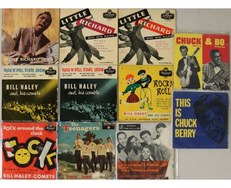 R&R EPs - Stomping collection of 11 x EPs. Artists/titles are Little Richard (x3) - Little Richard Sings (LSE 2049), Rip It U