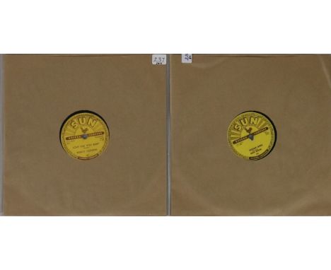 SUN 237/257 - ROSCO GORDON 78s - Doin' the Chicken with these 2 original US 10" 78RPM recordings. Titles are The Chicken (237