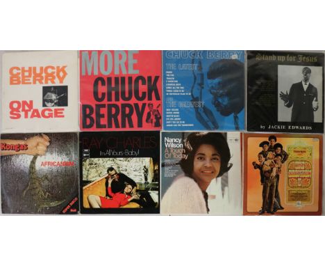 SOUL/DISCO LPs - Groovin' collection of 23 x LPs. Artists/titles include Chuck Berry (x3) - On Stage (NPL 28027 - VG copy), M