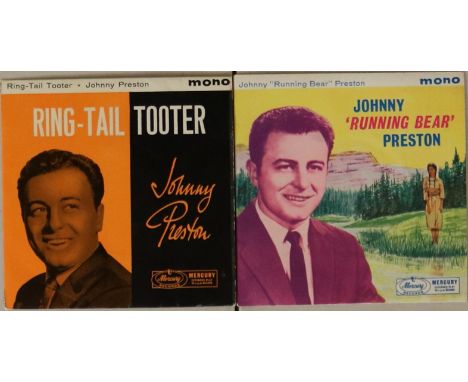 JOHNNY PRESTON - RARITY EPs - Two hits from Big Bopper's protege Johnny Preston here in fine condition. The chart topping Run