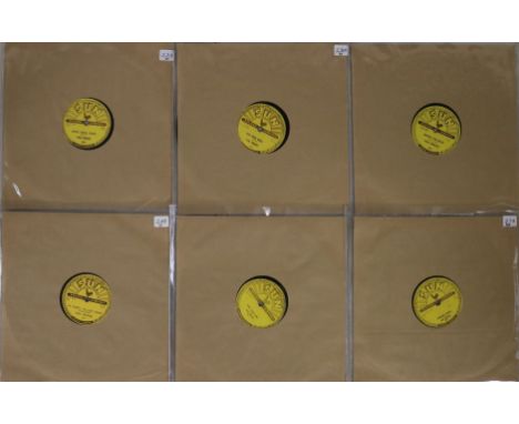 SUN 78s - CARL PERKINS - Tremendous selection of 6 x original US 10" 78RPM recordings. Titles are Gone, Gone Gone/Let The Juk
