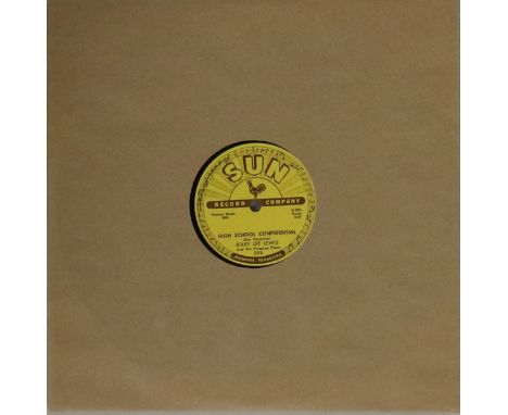 SUN 296 - JERRY LEE LEWIS - HIGH SCHOOL CONFIDENTIAL/FOOLS LIKE ME - Sun 296 features Jerry Lee with his Pumping Piano. This 