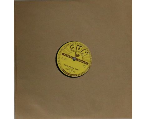 SUN 276 - EDWIN BRUCE - ROCK BOPPIN' BABY/MORE THAN YESTERDAY - Having a bop with Edwin on Sun 276, the original US 10" 78RPM