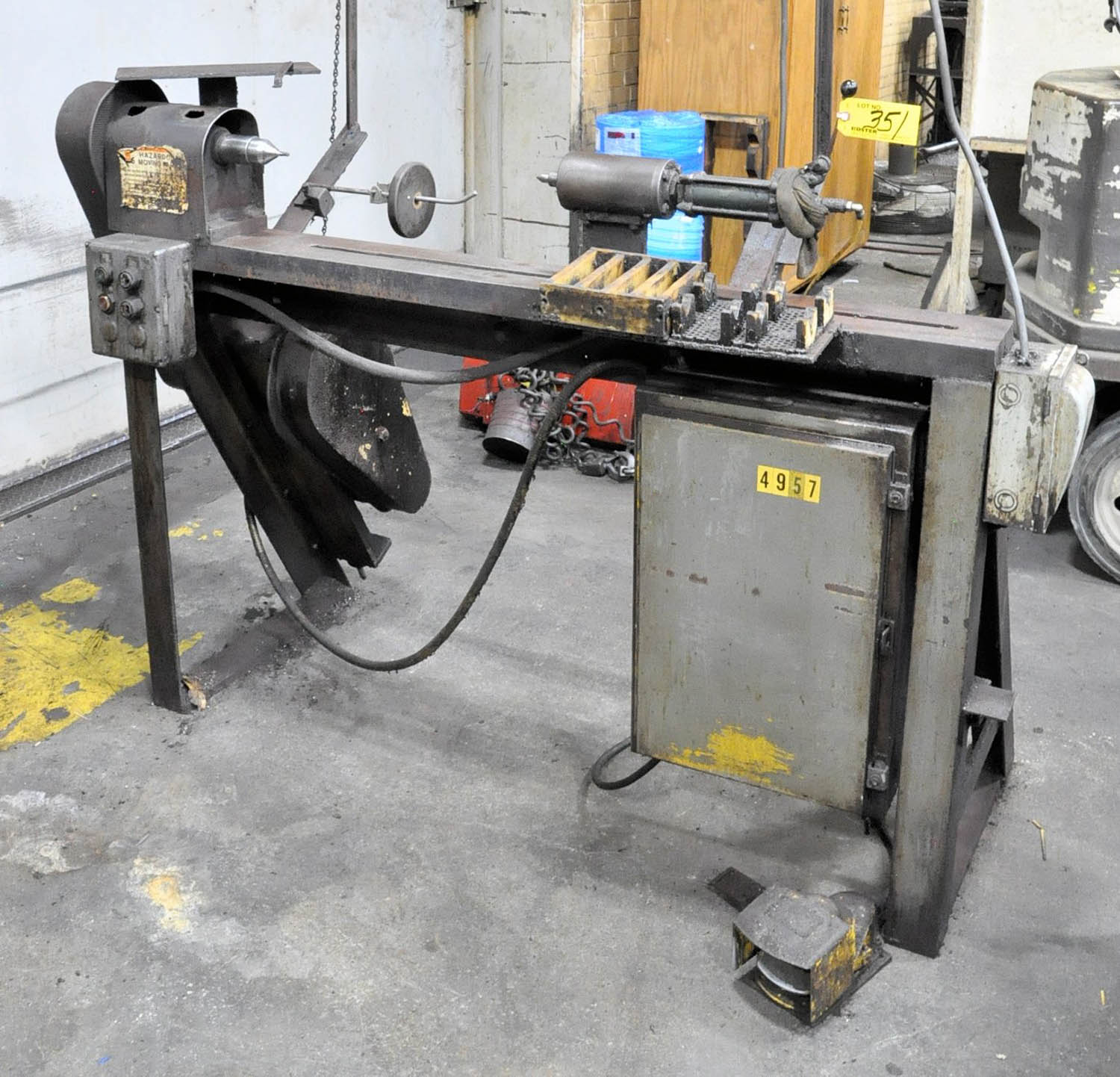 CRANKSHAFT POLISHING MACHINE, (4957), (TOOL ROOM 2TIFFIN)