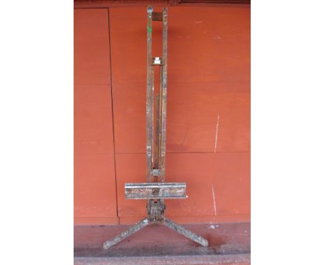 An artist's easel 