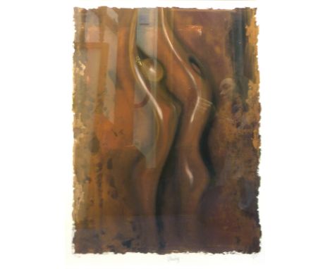 Jenine Parker,'Unity',signed with initials, inscribed and numbered 13/195,giclee print,68 x 47.5 cm to mount CONDITION REPORT