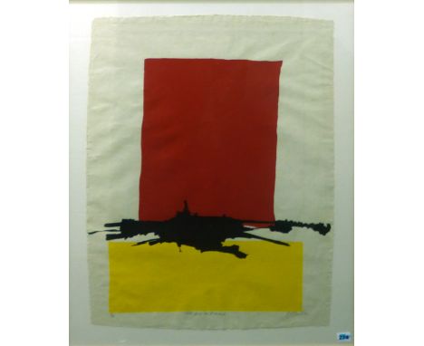 C.. McDonald, 'Tales from the river bank', signed in pencil, dated '93 and numbered 1/10, screen print, image 78 x 57 cm, tog
