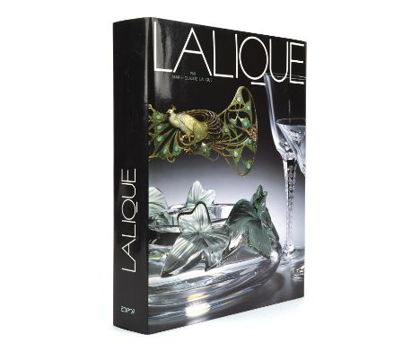 LALIQUE (Marie-Claude). Lalique, first edition within slipcase, published Geneva: Edipop (1988) English and French text, the 