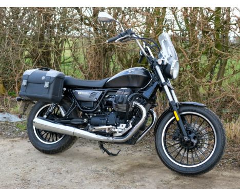 2019 Moto Guzzi V9 Roamer 'California'  Registration Number: HF69 YNR Frame Number: TBA Engine Number: TBA  - Under 1,400 mil