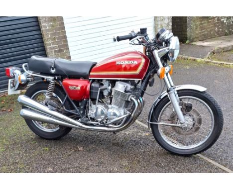 1978 Honda CB750 Four K7  Registration Number: KBV 275S Frame Number: CB750K2812656 Engine Number: CB7500E3012726  - Now offe