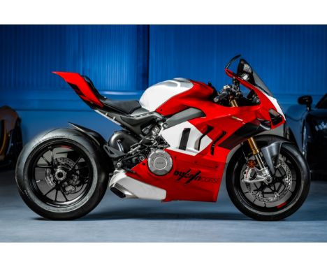 2023 Ducati Panigale V4R  Registration Number: DSZ 488 Frame Number: ZDM3D0GAAPB004752  - Delivery mileage only - Museum qual
