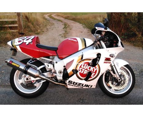 1997 Suzuki GSX-R 750 SRAD  Registration Number: P25 WWR Frame Number JSI GR7A00505950 Engine Number R726-113323  - Striking 