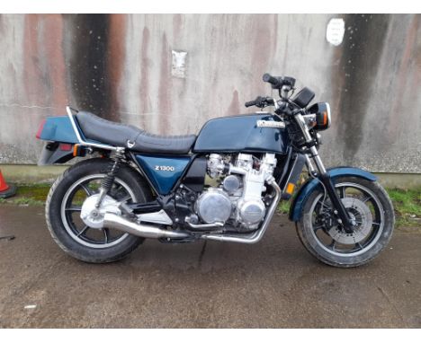 1979 Kawasaki Z1300  Registration Number:&nbsp; XOU 78T Frame Number: KZ30A005393 Engine Number: KZ30A005393&nbsp;  - Recorde