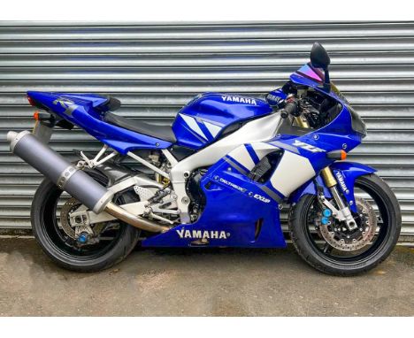 2001 Yamaha YZF R1  Registration Number: BX51 RX2 Frame Number: JYARN041000022276 Engine Number: N503E0028128  The 2001 Yamah