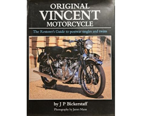 VINCENT ORIGINAL MOTORCYCLE BOOK – BICKERSTAFF 