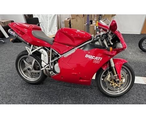 2003 Ducati 998 Biposto  Registration Number: KE03 ZBT Frame Number: ZDMH200AA2B021548  - Recent Desmo service - Saleroom Not