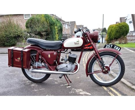1958 BSA Bantam  Registration Number: 257 XWA Frame Number: FDS295 Engine Number: ED5B2387  - Produced for 1 year only, with 