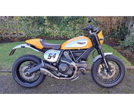 2017 Ducati Scrambler Classic  Registration Number: SE17 DXS Frame Number: 1N5000629 Engine Number: 1N5000629  - Many desirab