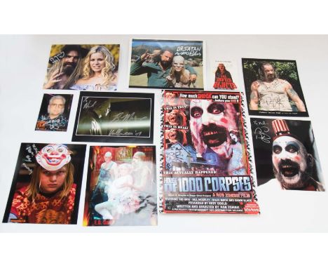 Horror Films / Tv SeriesSigned photos and letters and etc from RobZombies Firefly Trilogy 2 Below and 3 From Hell.  1000 corp